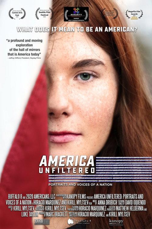 America Unfiltered: Portraits and Voices of a Nation 2024 official movie poster