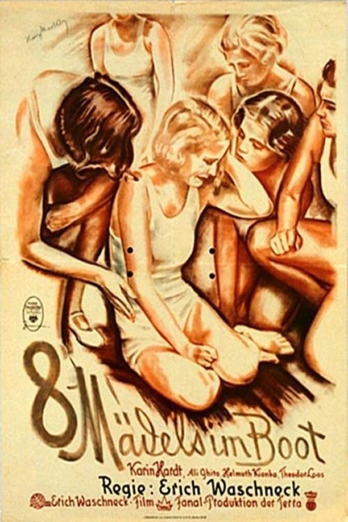 Eight Girls in a Boat 1932 official movie poster