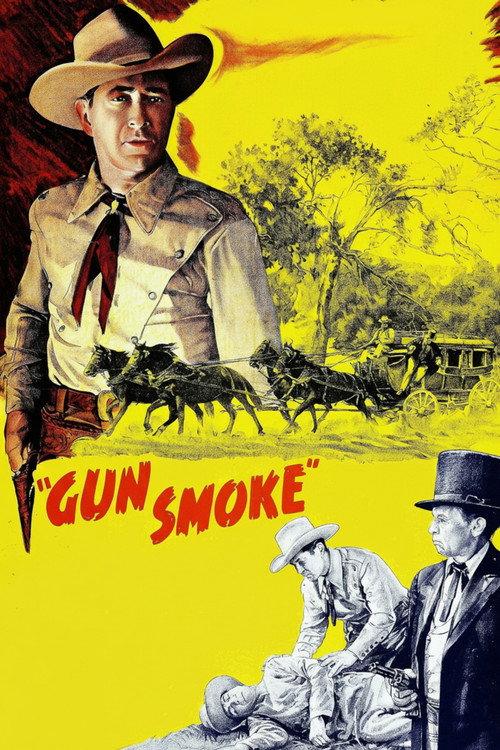 Gun Smoke 1945 official movie poster