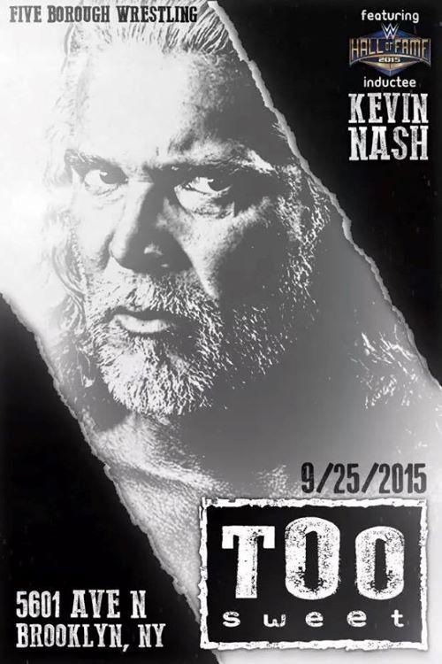 Kevin Nash: Too Sweet 2015 official movie poster