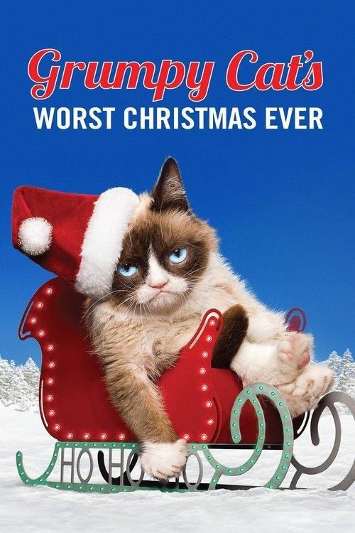 Grumpy Cat's Worst Christmas Ever 2014 official movie poster