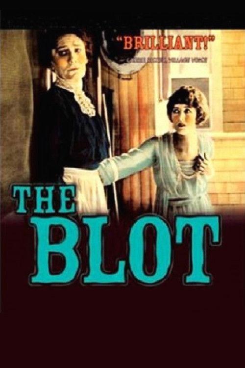 The Blot 1921 official movie poster
