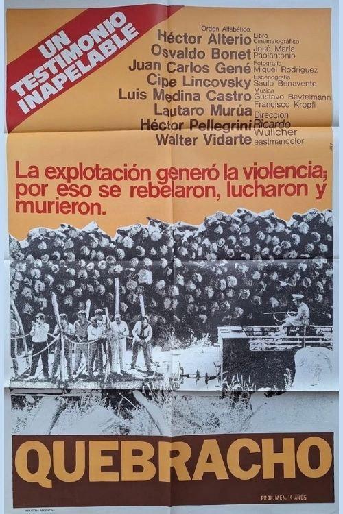 Quebracho 1974 official movie poster