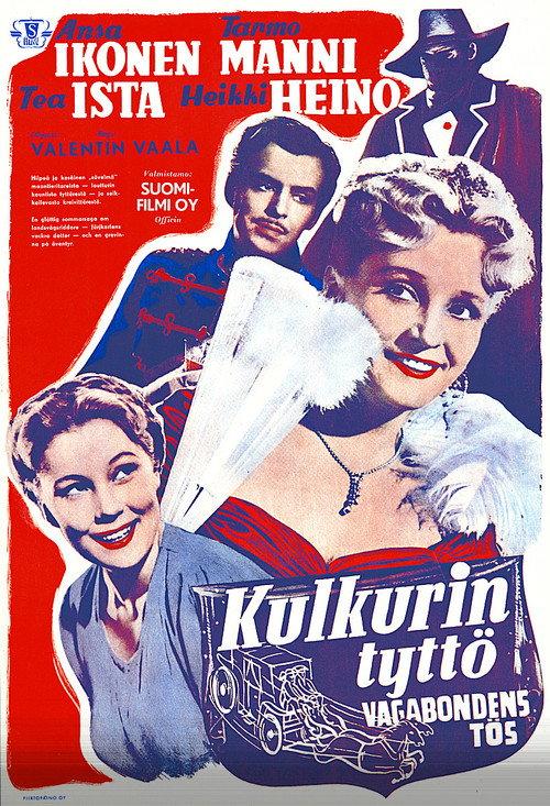 Kulkurin tyttö 1952 official movie poster