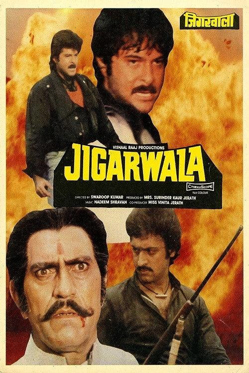 Jigarwala 1991 official movie poster