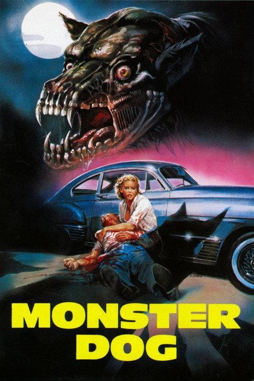 Monster Dog 1988 official movie poster