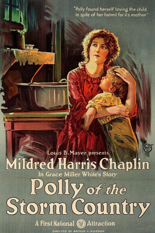 Polly of the Storm Country 1920 official movie poster