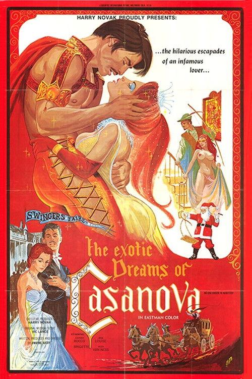 The Exotic Dreams of Casanova 1971 official movie poster