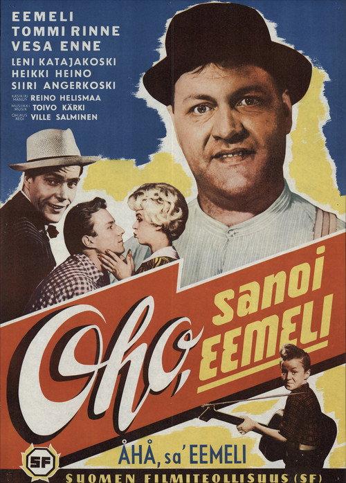 Oho, sanoi Eemeli 1960 official movie poster