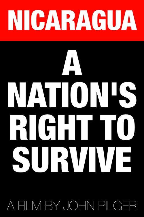 Nicaragua: A Nation's Right to Survive 1983 official movie poster