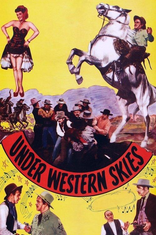 Under Western Skies 1945 official movie poster