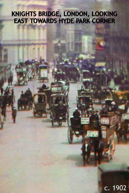 Knights Bridge, London, Looking East Towards Hyde Park Corner 2012 official movie poster