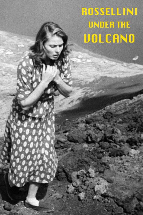 Rossellini Under the Volcano 1998 official movie poster