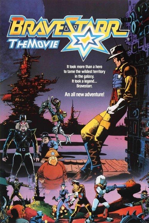BraveStarr: The Legend 1988 official movie poster
