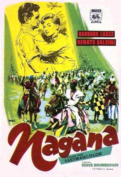 Nagana 1955 official movie poster