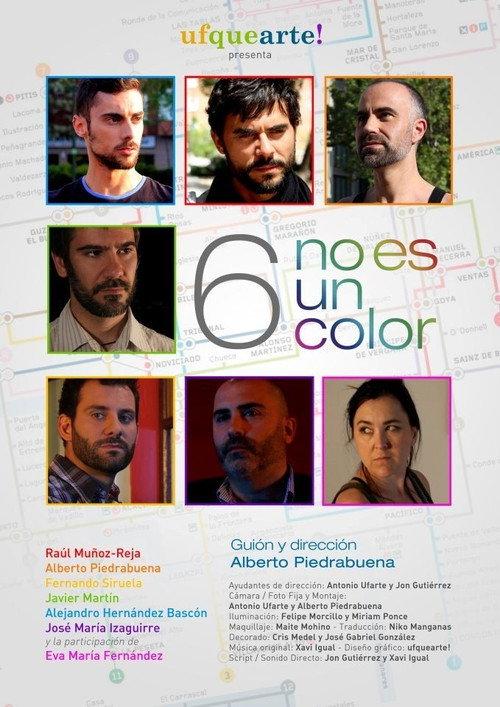 6 Is Not a Colour 2012 official movie poster