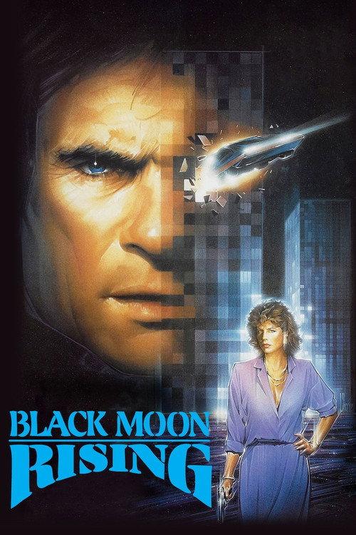 Black Moon Rising 1986 official movie poster
