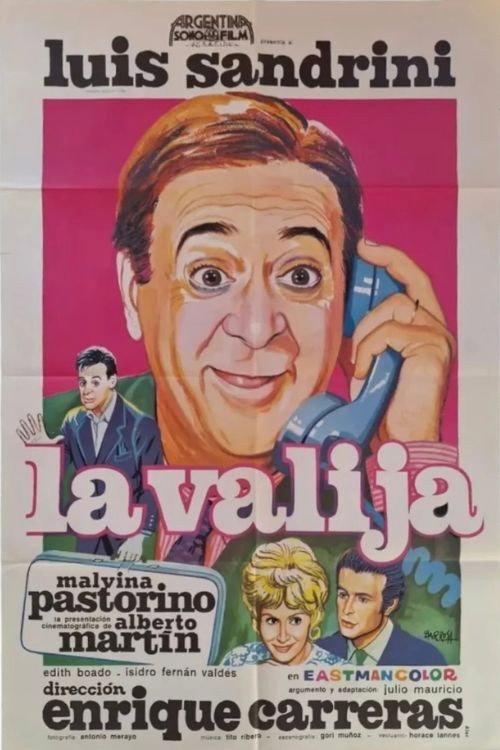 La valija 1971 official movie poster