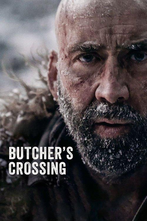Butcher's Crossing 2023 official movie poster