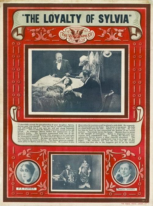 The Loyalty of Sylvia 1912 official movie poster