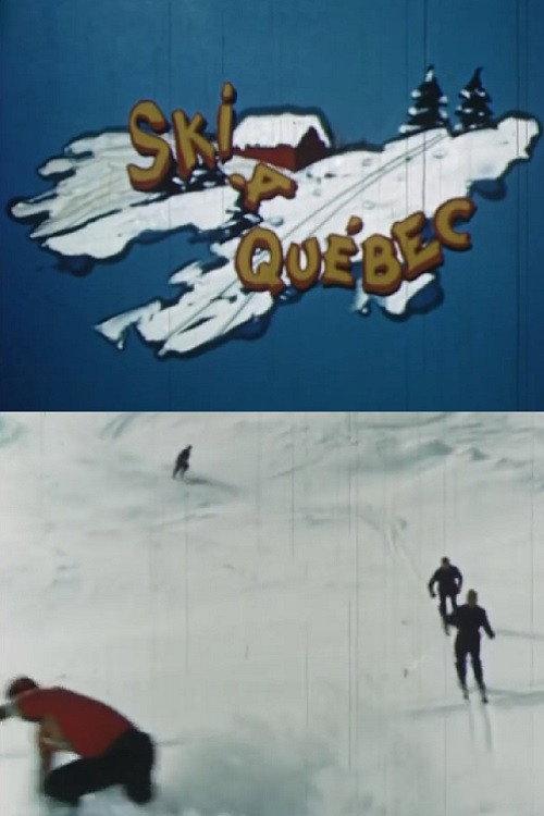 Skiing in Quebec 1950 official movie poster