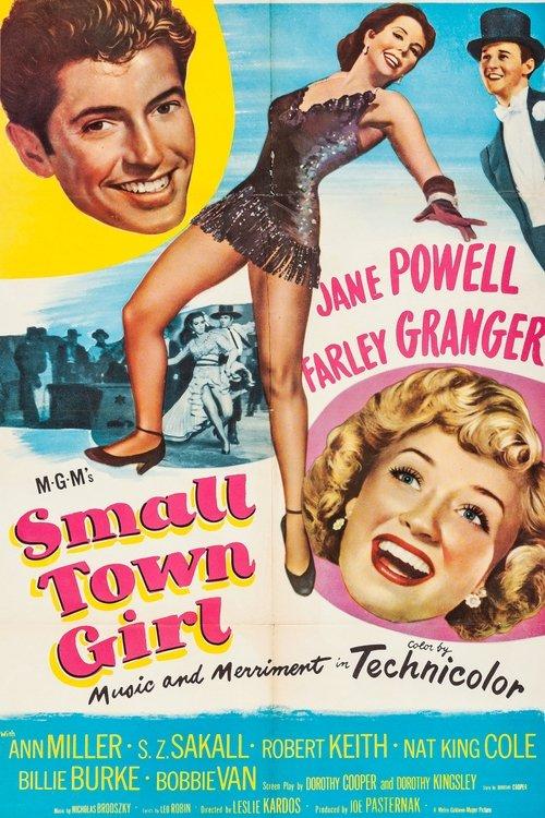 Small Town Girl 1953 official movie poster