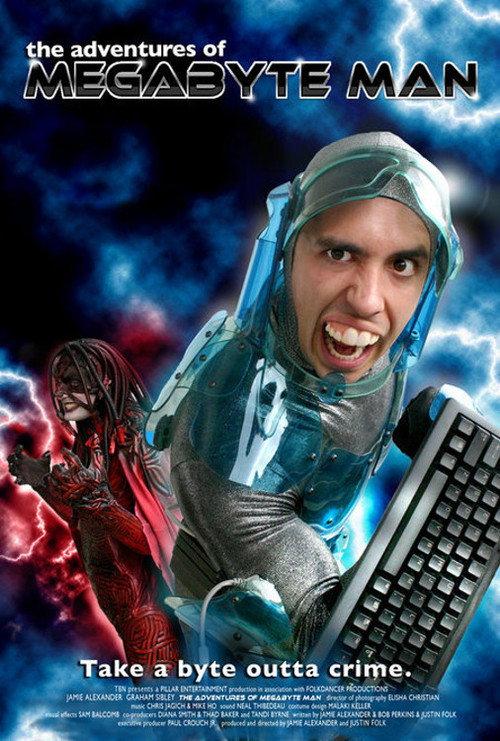 The Adventures of Megabyte Man 2006 official movie poster