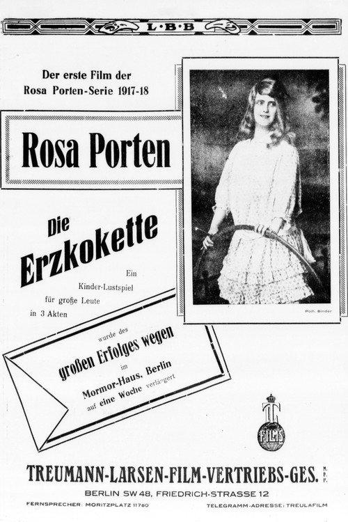 Die Erzkokette 1917 official movie poster