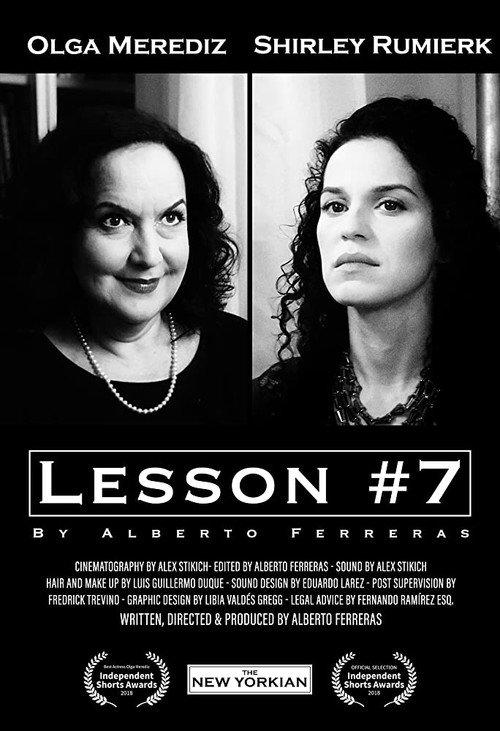 Lesson #7 by Alberto Ferreras 2019 official movie poster
