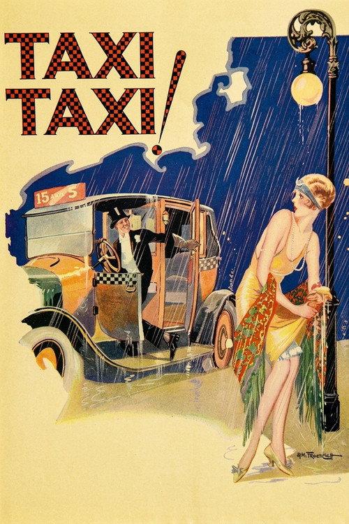 Taxi! Taxi! 1927 official movie poster