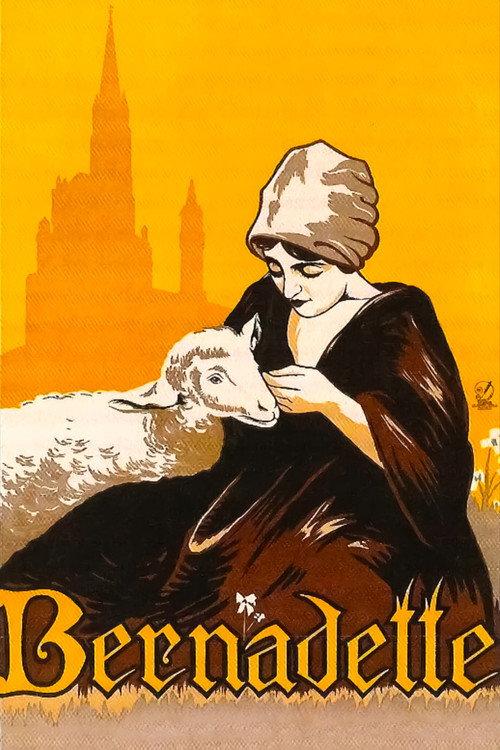 La vie merveilleuse de Bernadette 1929 official movie poster