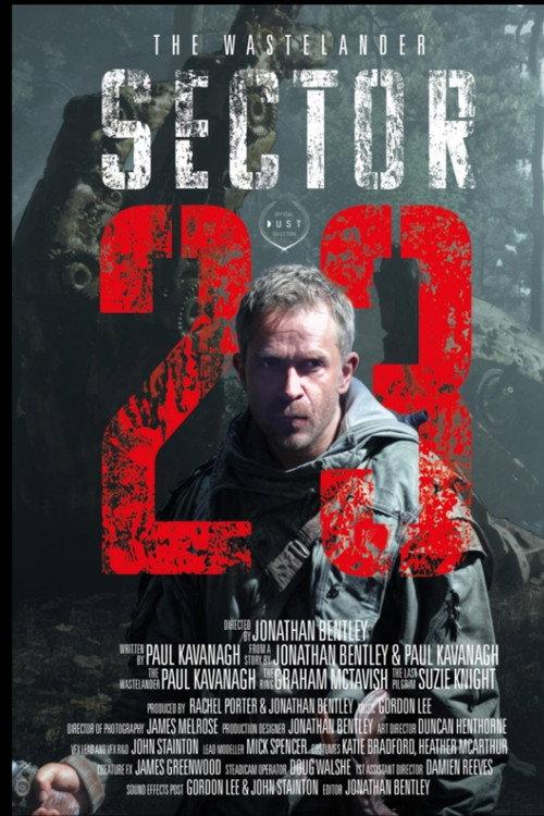 The Wastelander: Sector 23 2024 official movie poster