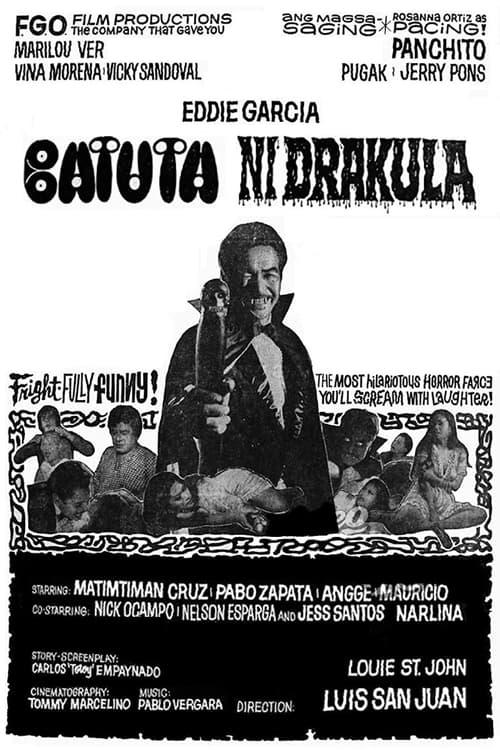 Baton of Dracula 1971 official movie poster