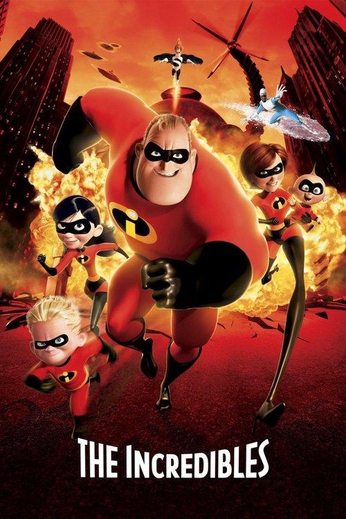 The Incredibles 2004 official movie poster