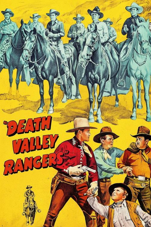 Death Valley Rangers 1943 official movie poster