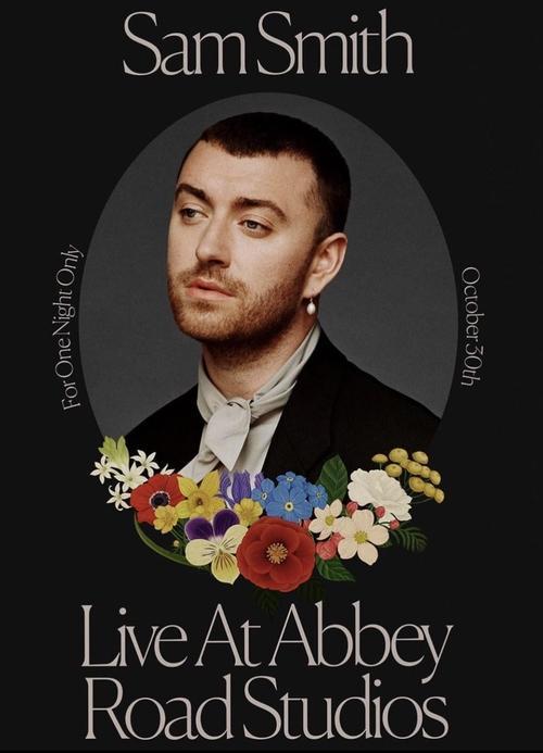Sam Smith: Love Goes – Live at Abbey Road Studios 2021 official movie poster