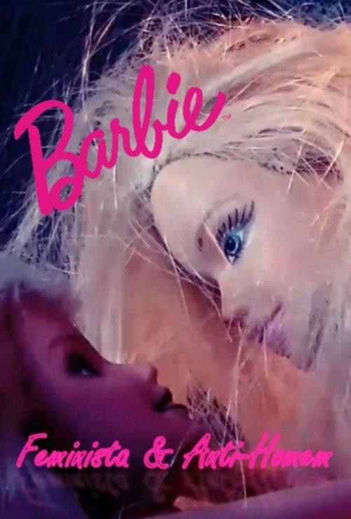 Feminist and Anti-Man Barbie 2024 official movie poster