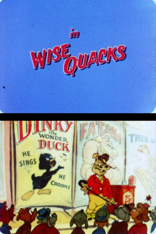 Wise Quacks 1953 official movie poster