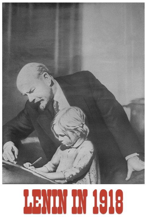Lenin in 1918 1939 official movie poster