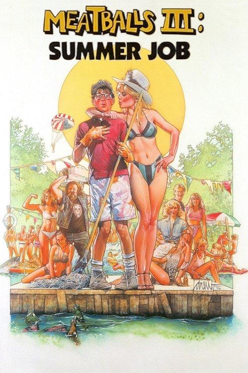 Meatballs III: Summer Job 1986 official movie poster