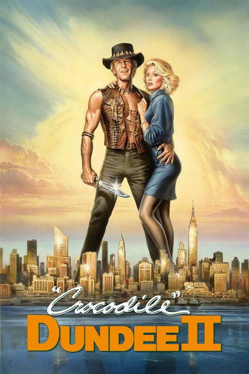 Crocodile Dundee II 1988 official movie poster