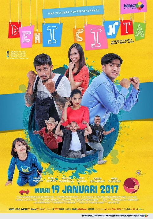 Demi Cinta 2017 official movie poster