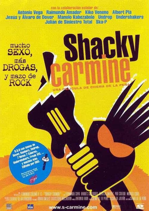 Shacky Carmine 1999 official movie poster
