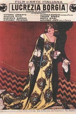 Lucrezia Borgia 1910 official movie poster