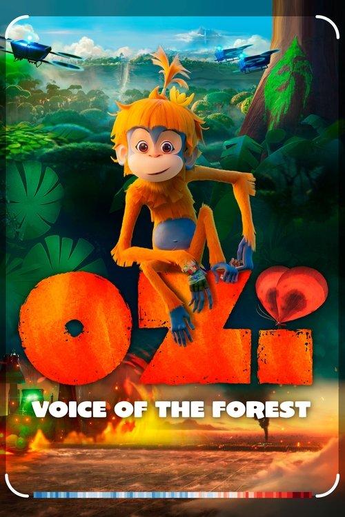 OZI: Voice of the Forest 2024 official movie poster