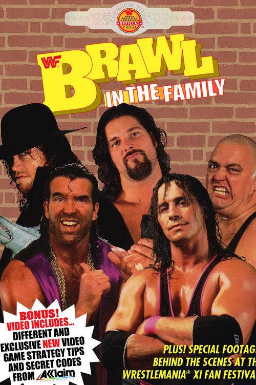 WWE Brawl in the Family 1995 official movie poster