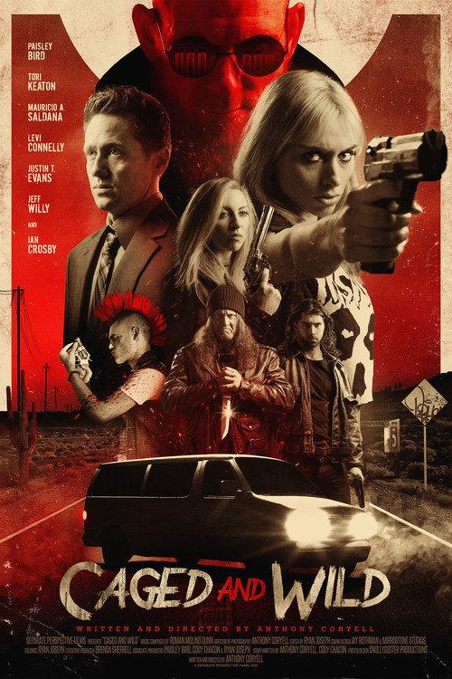 Caged and Wild 2021 official movie poster