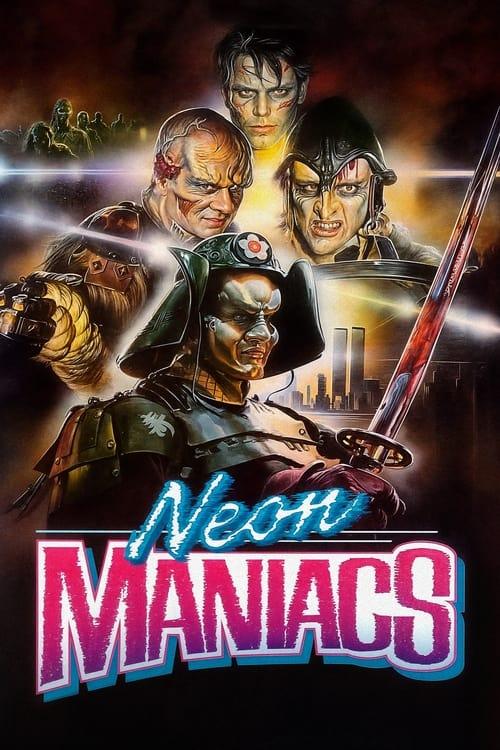 Neon Maniacs 1986 official movie poster