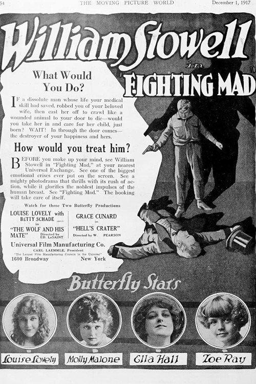 Fighting Mad 1917 official movie poster