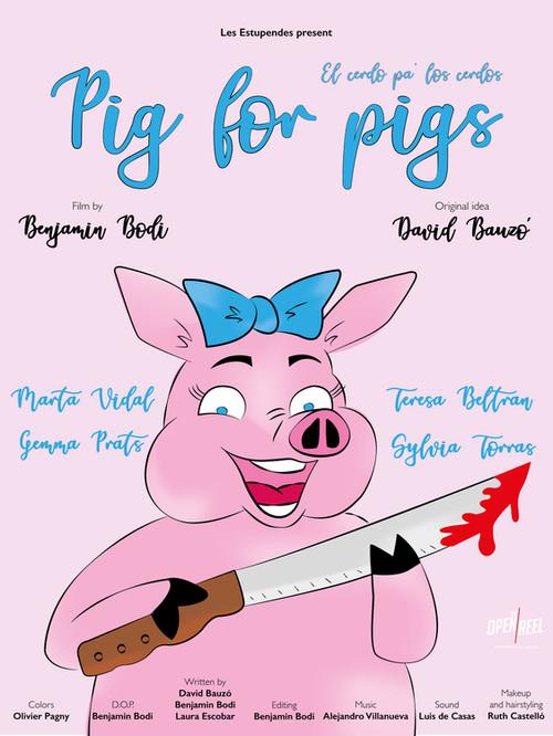 Pig for Pigs 2020 official movie poster